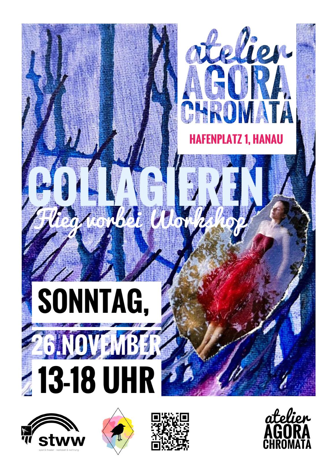 Collagieren- Flieg vorbei Workshop