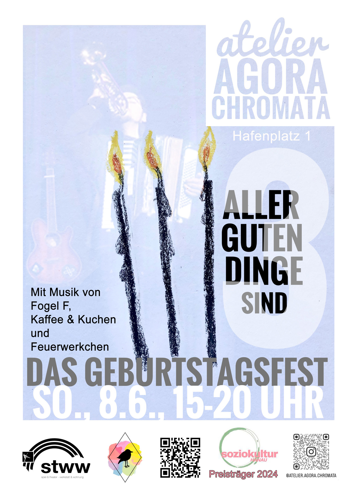 Das Geburtstagsfest "Aller guten Dinge sind 3" 
