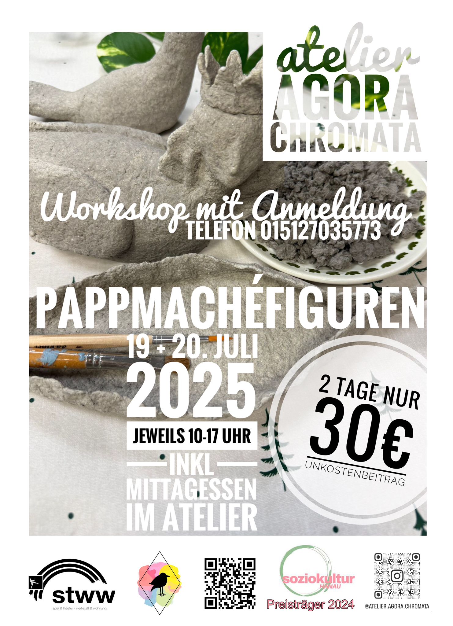 Pappmache-Figuren (Workshop mit Anmeldung)