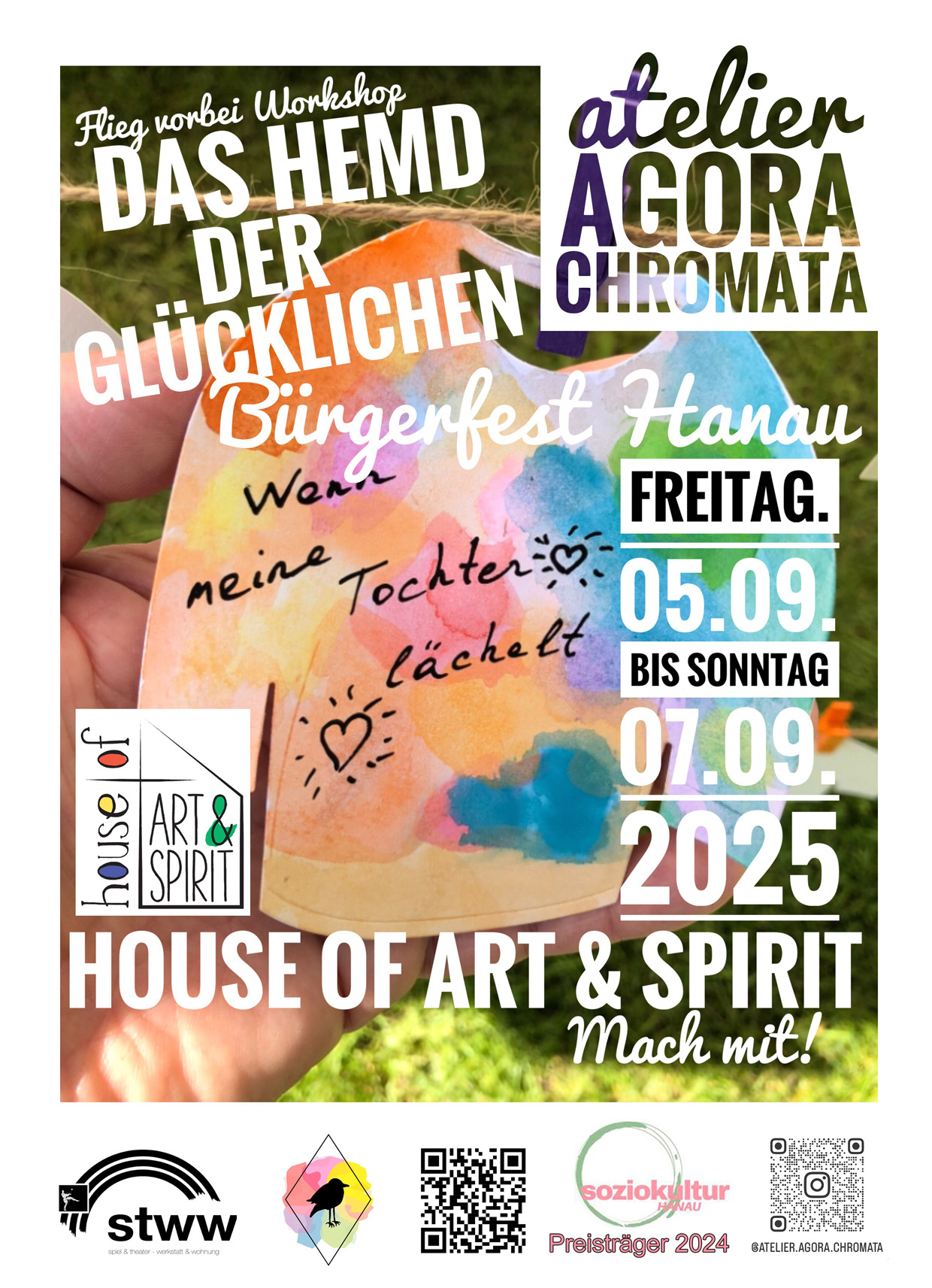 Das Hemd der Glücklichen- Flieg vorbei am Bürgerfest